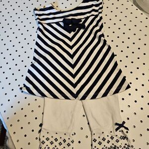 2T Two Outfits Nautica Short Set & Isaac Mizrahi Set LNC CUTE, CUTE, CUTE